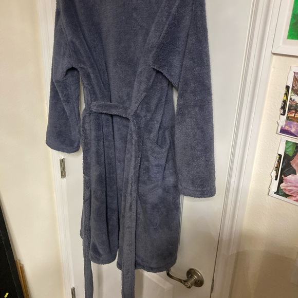 Chakir linen bath robe Gray - Picture 6 of 9